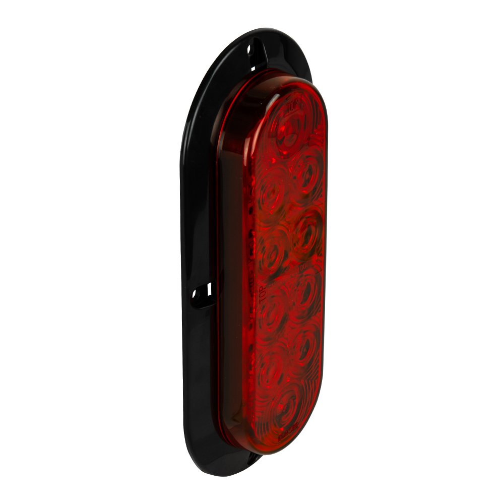 Blazer International C562Rtm 6'' Led Oval Stop/Tail/Turn Light, Red