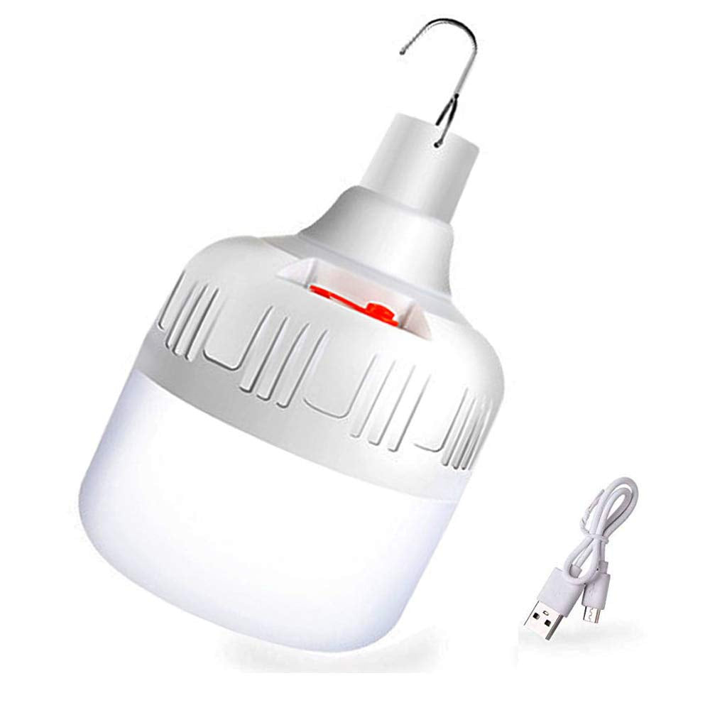 KOKOIN 30W LED Night Light Bulb, 5500LM Waterproof, Dimmable Emergency Light for Tent, Patio, Model HP-29, 1PC