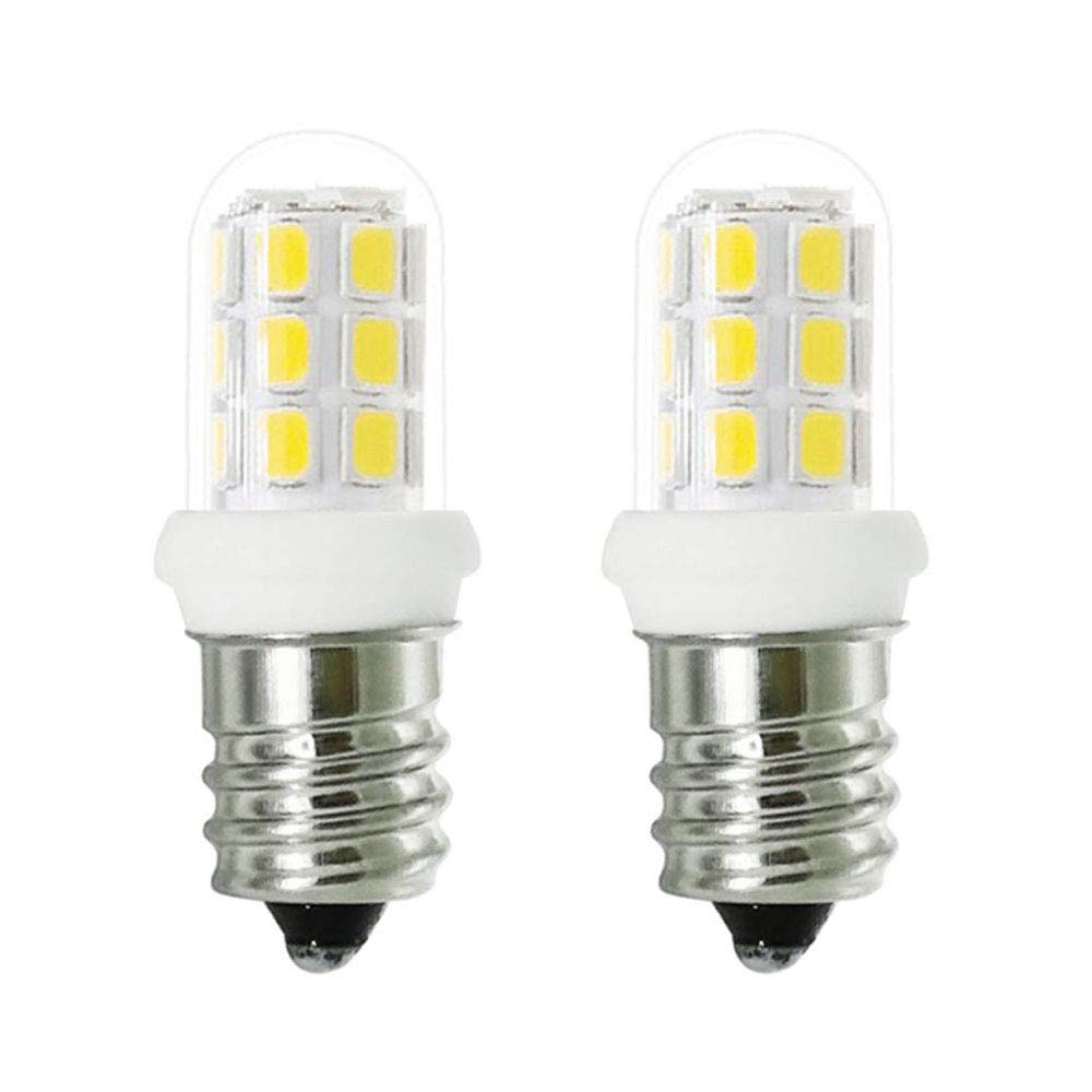 Xrzt E12 Led Bulbs Replacement For 15W Himalayan Salt Lamps, Night Light Bulbs,C7 Candelabra Led Light Bulb Replacement White 60