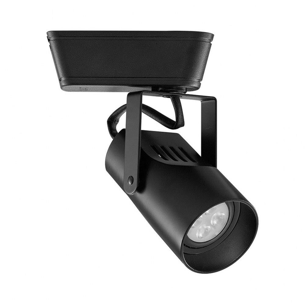 WAC Lighting, HT-007 Low Voltage Track Head with 8W LED Bulb in Black for H Track
