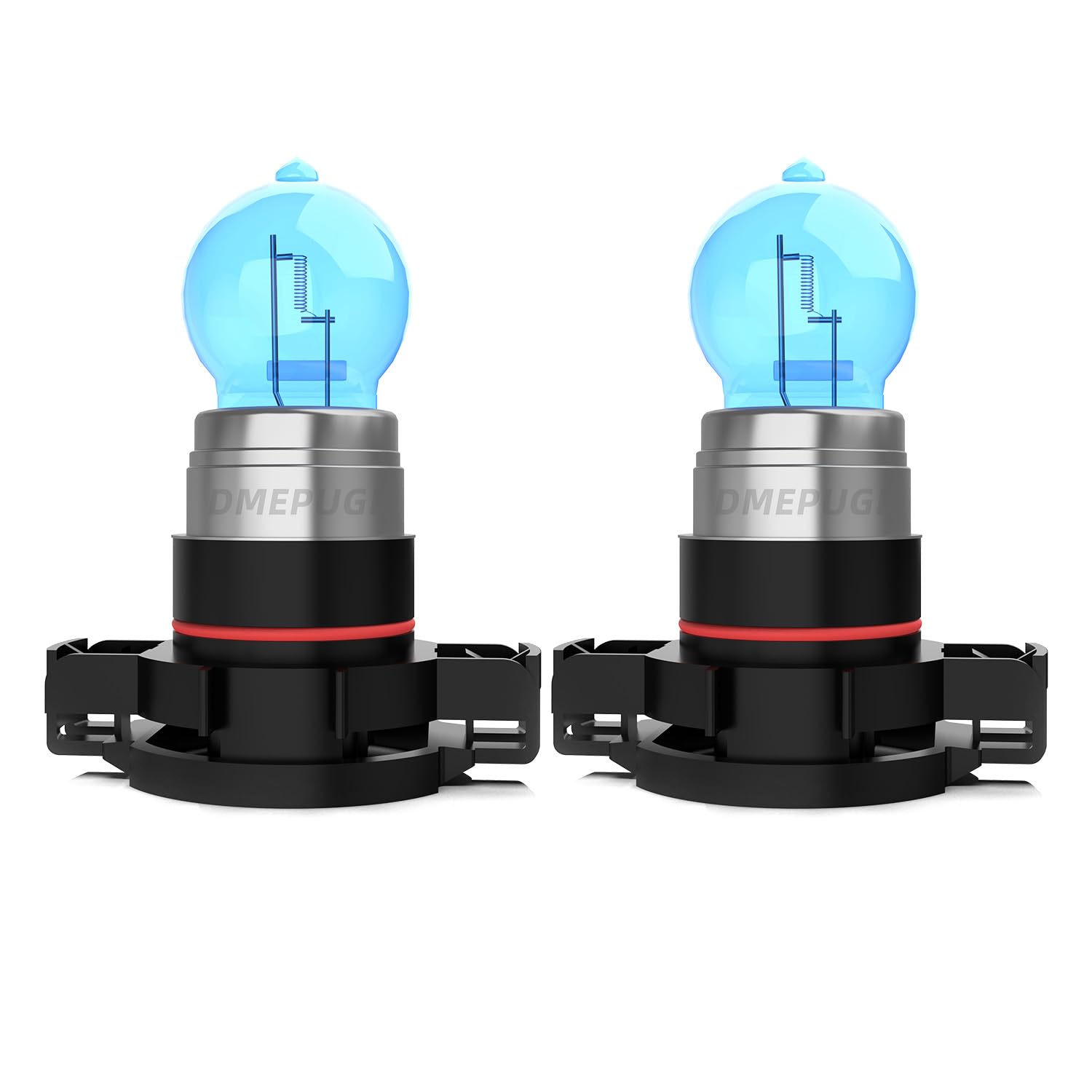 DMEPUGI compatible with Chevy Chevrolet Silverado 1500 2500 HD 3500 HD 2007-2015 Lights Headlight Bulbs, 5202 Fog Lights,Plug N 