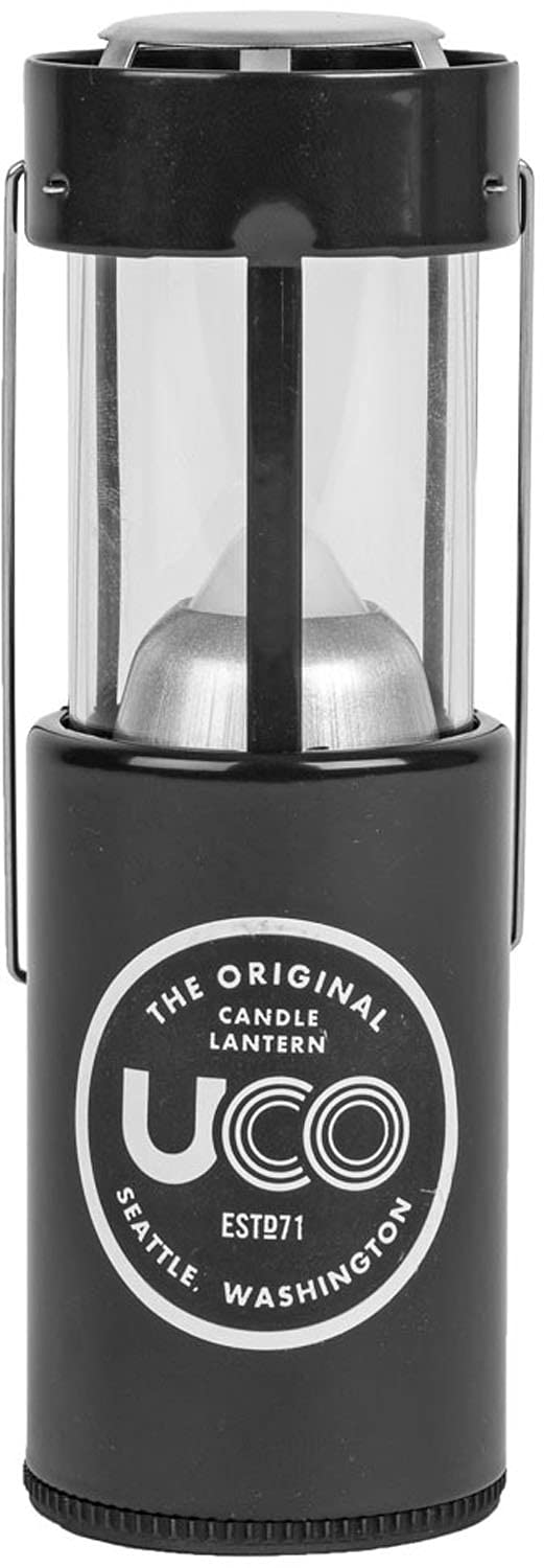 Uco 24357 Candle Lantern, Outdoor, Camping, Gray