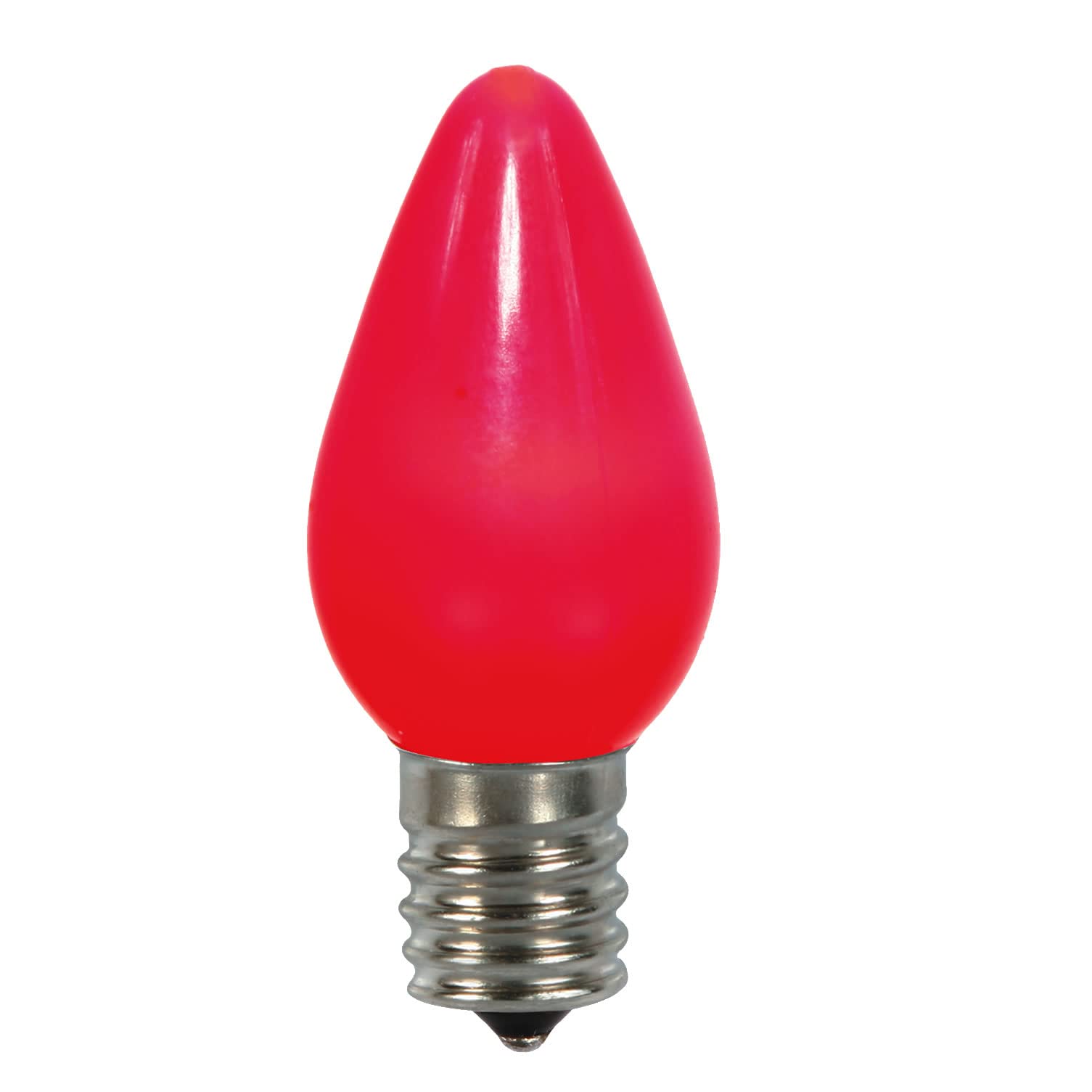 Vickerman C7 Ceramic LED Red Bulb, Package of 25