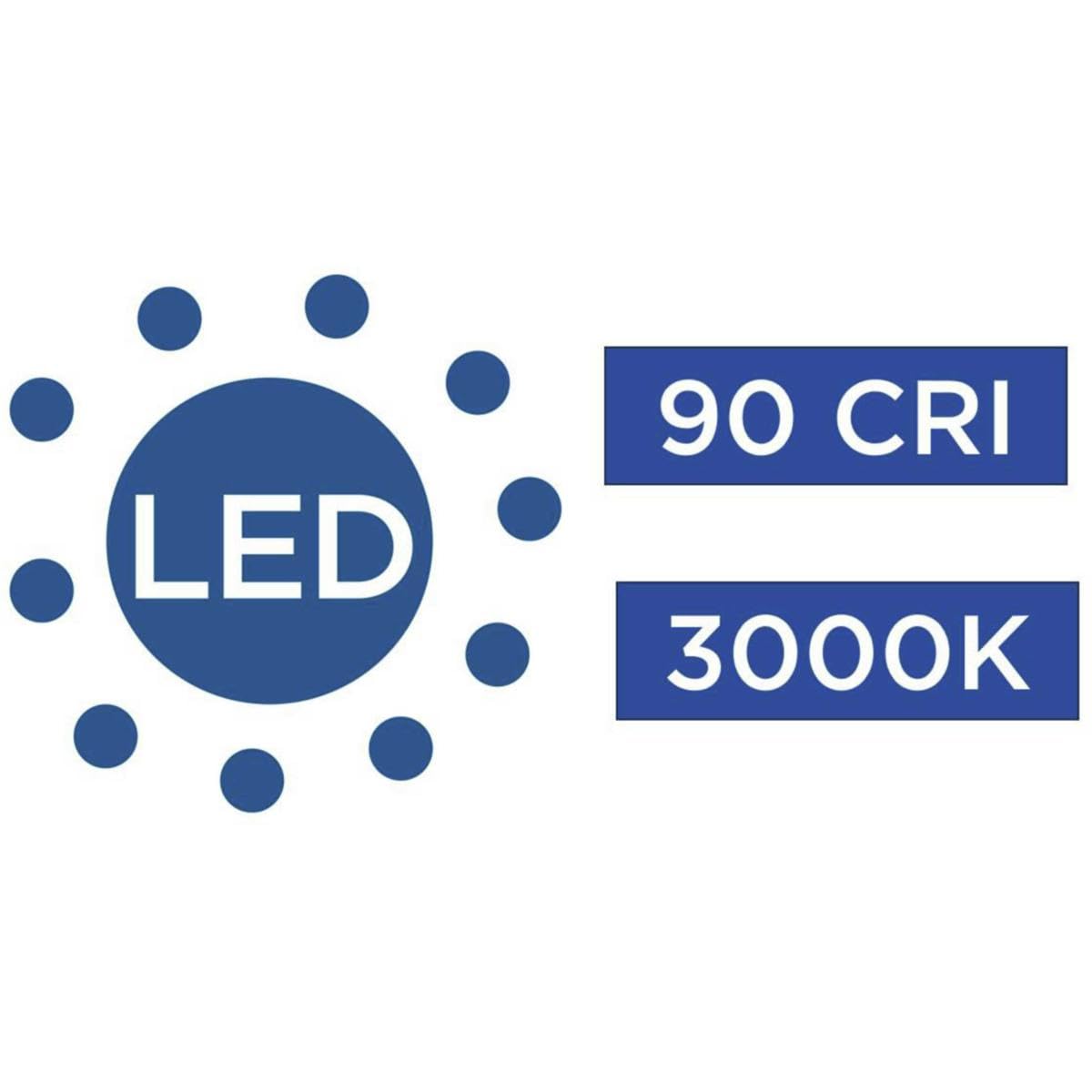 One-Light 17-3/4'' Led Flush Mount