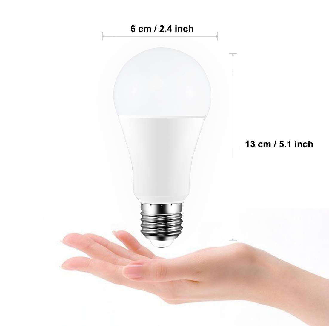Ilc Led Color Changing Light Bulb, 120 Colors, 5700K Daylight White, 70 Watt Equivalent With Remote Control Rgbw Rgb Daylight An