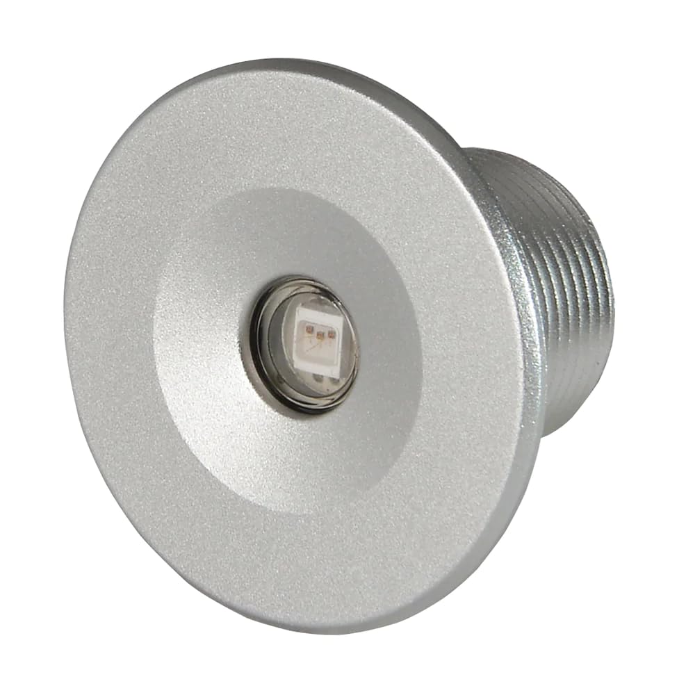 Light Echo 2' Recessed Brushed Blue