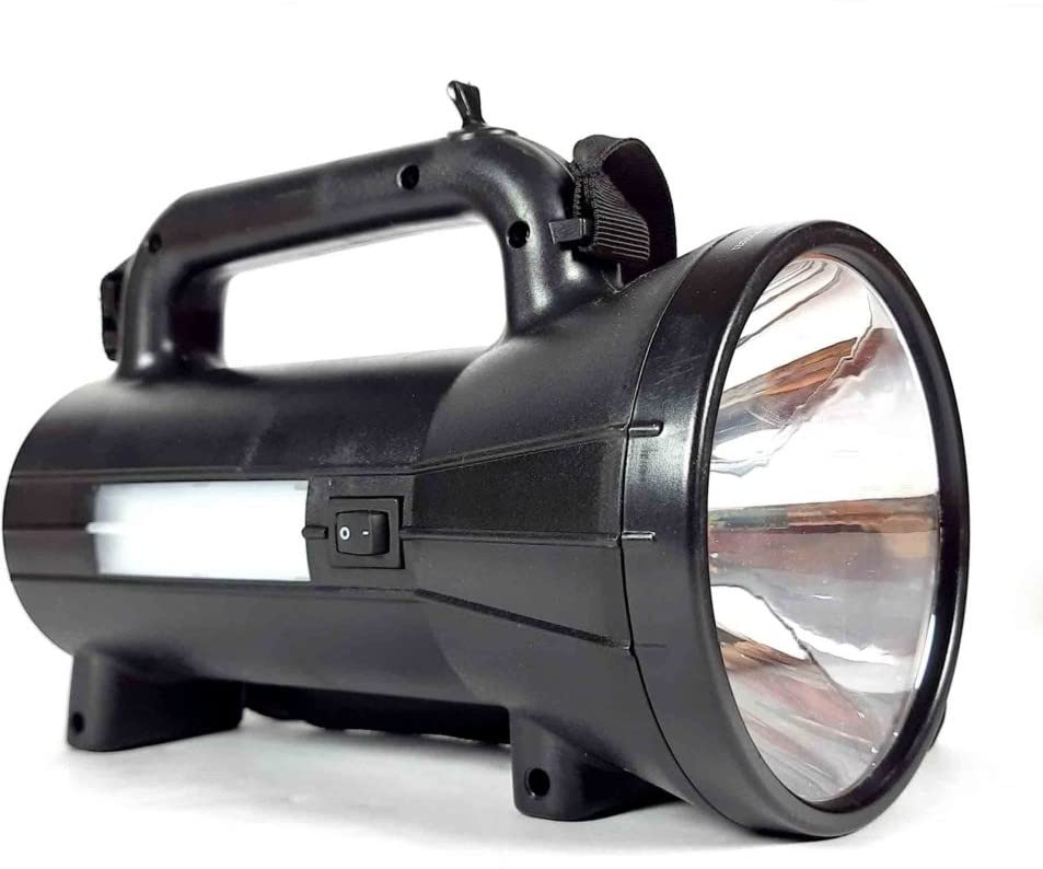 Andslite Tejas Shakti 2 KM Long Range/ 12 Hours Battery Backup Lithium Light Weight Torch Light
