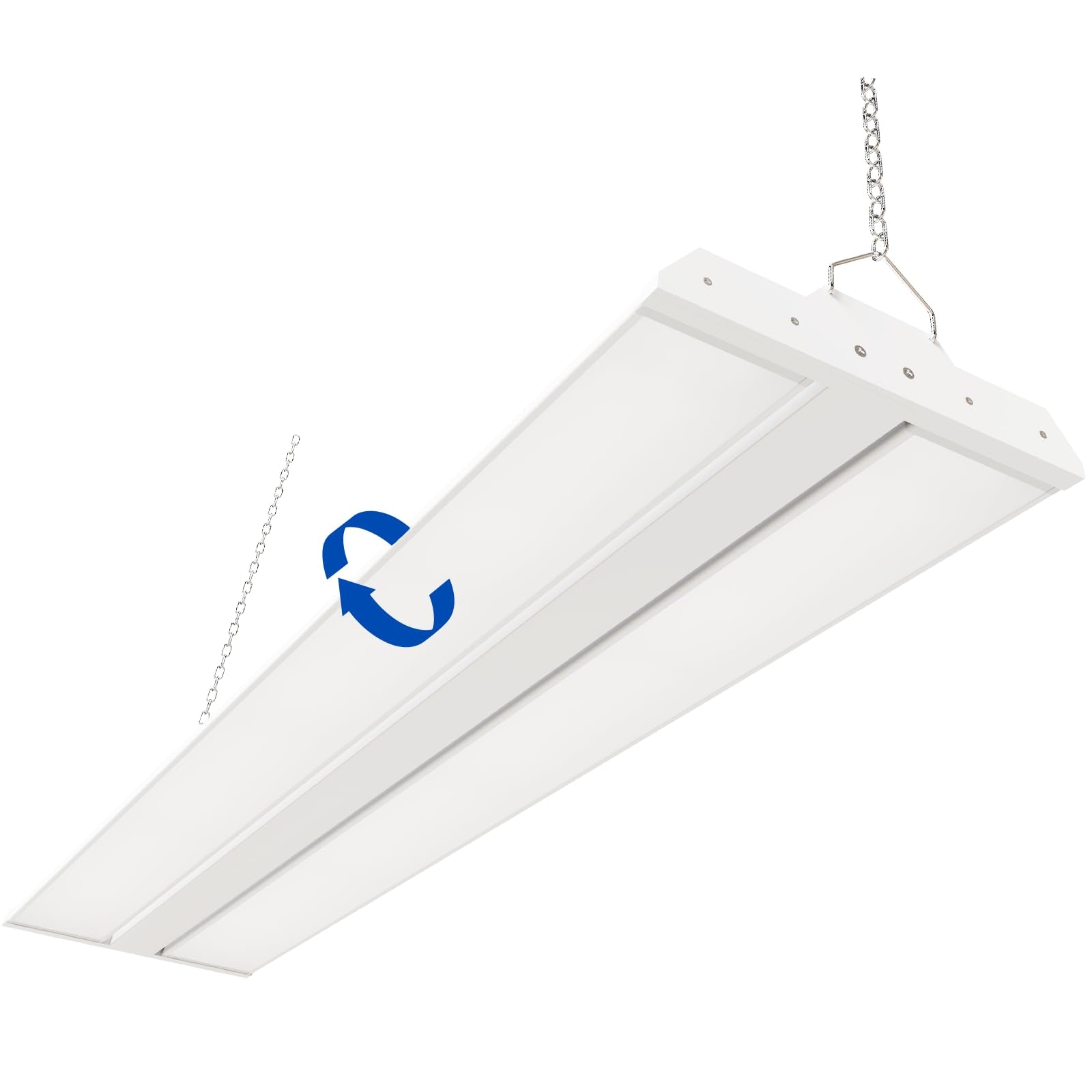 JTT 300/240/200W LED Linear High Bay Light  45000LM Linear High Bay Shop Light Commercial 120-277V  4/5000K Lights Shop Workshop Store Commercial Supermarket Warehouse Basement  1-Pack ETL