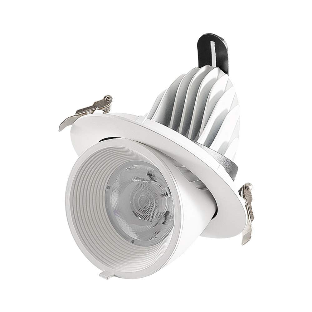OZZKI Recessed Super Bright LED Recessed Ceiling Light CRI90 360  Adjustable Recessed Recessed Downlight 3000K 4000K LED Recesse