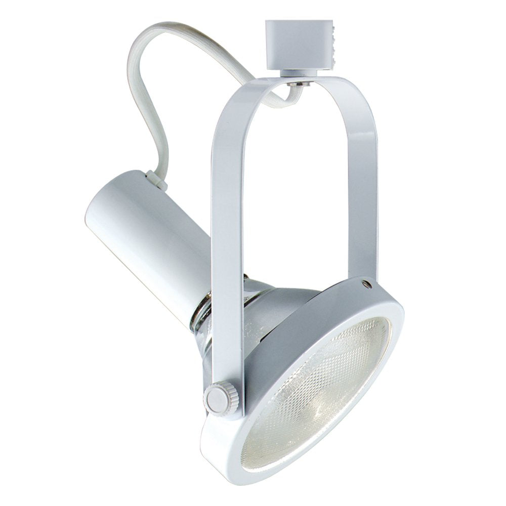 Jesco Lighting HHV238SC Track Light Fixture, 150W, 12V, Metal, Satin Chrome Finish