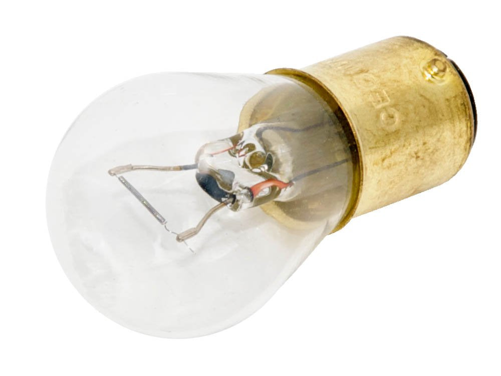 CEC Industries #1076 S-8 Bulbs, 12.8V, 23.04W, BA15d Base, Warm White, 10 Count