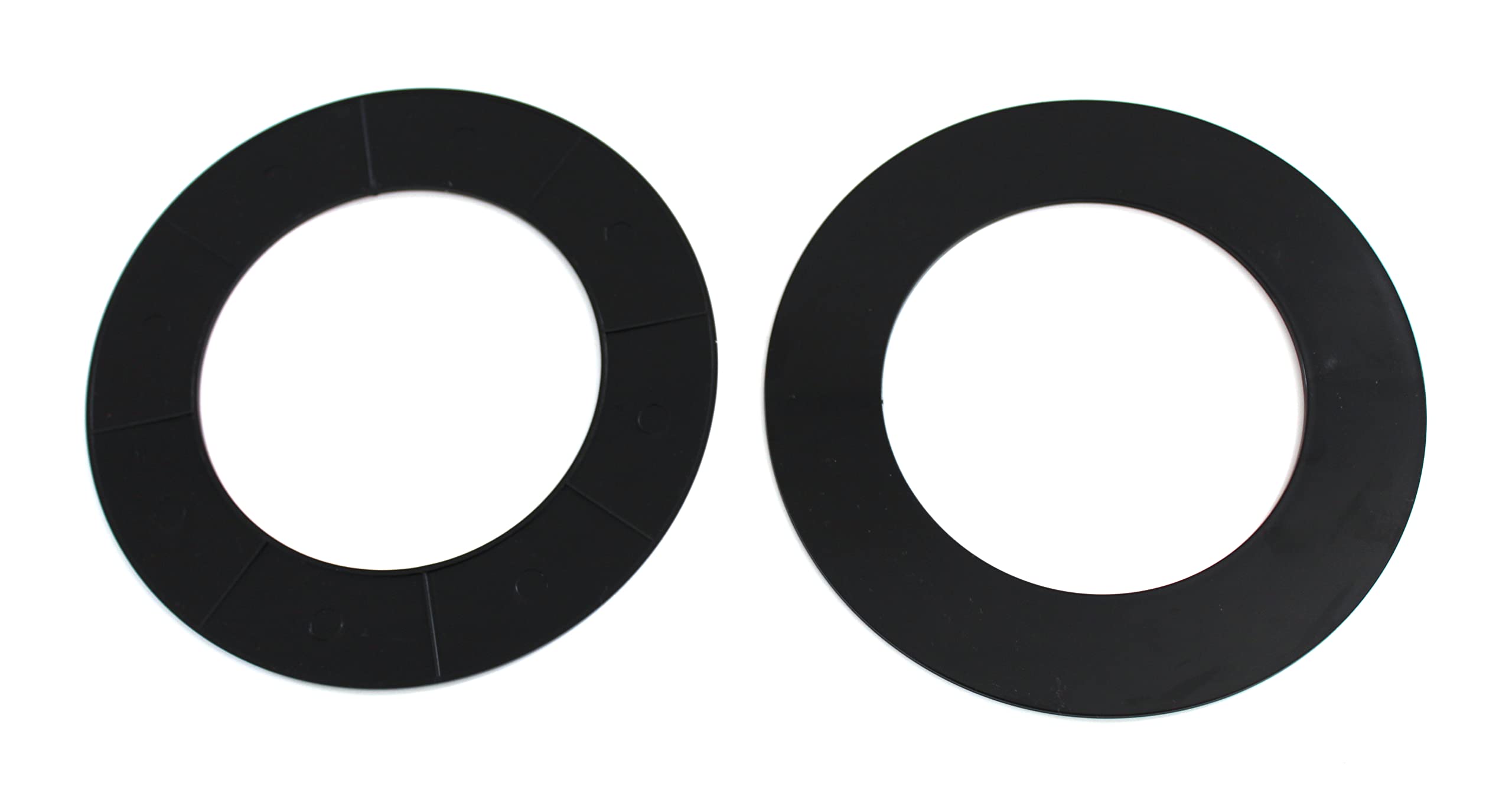 JSP Manufacturing Trim Ring for 10in Recessed Can Lights - Black Plastic, 1 Trim Ring