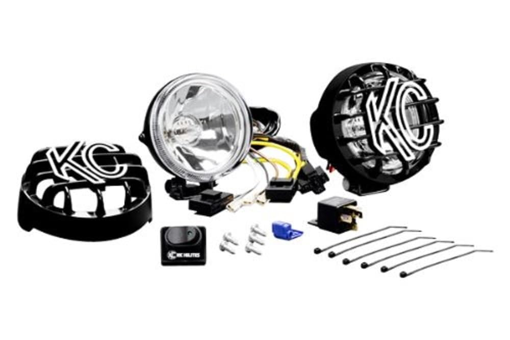 Kc Hilites 490 Rally 400 4&quot; 55W Driving Light System,Black