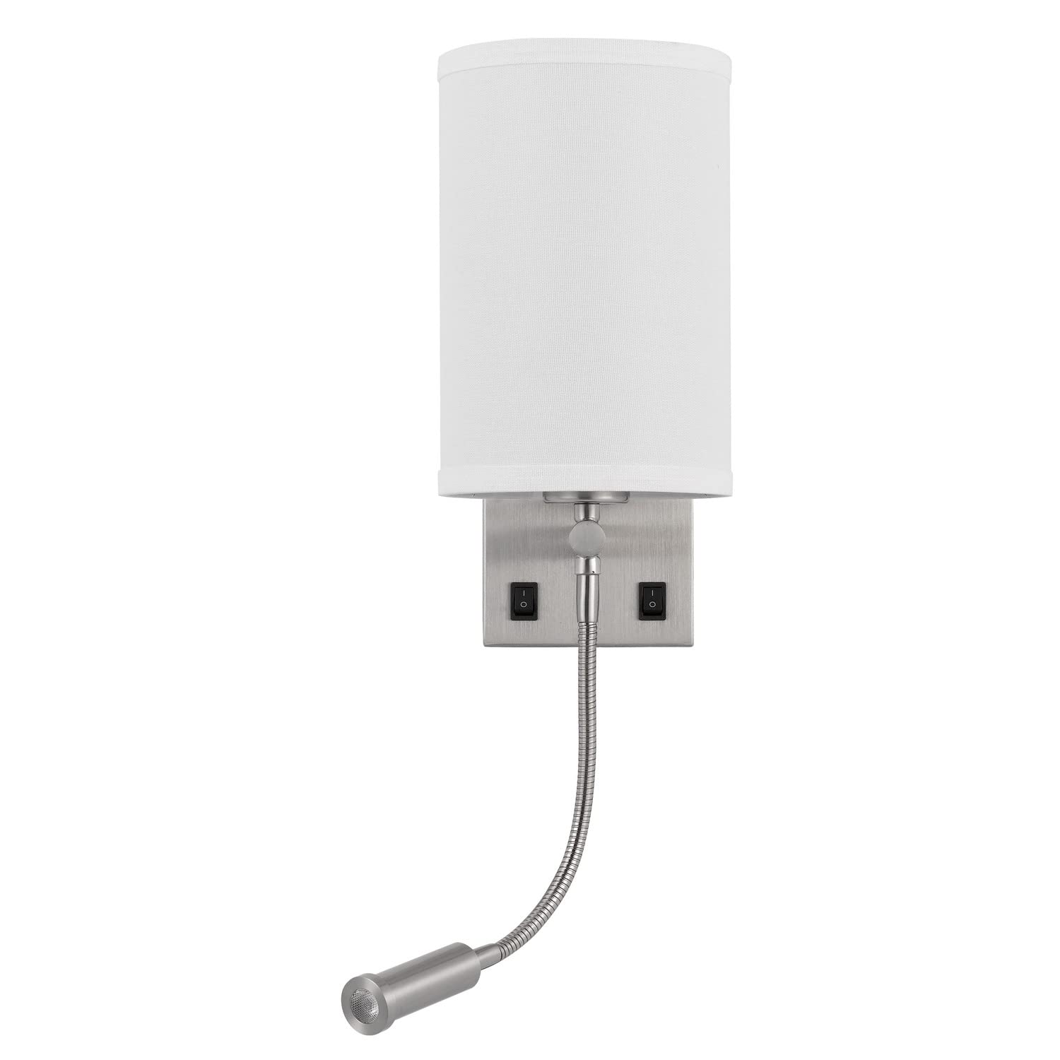 Cal Lakewood - 1 Light Wall Mount With Reading Lamp In Modern Style-23.5 Inches Tall And 6 Inches Wide