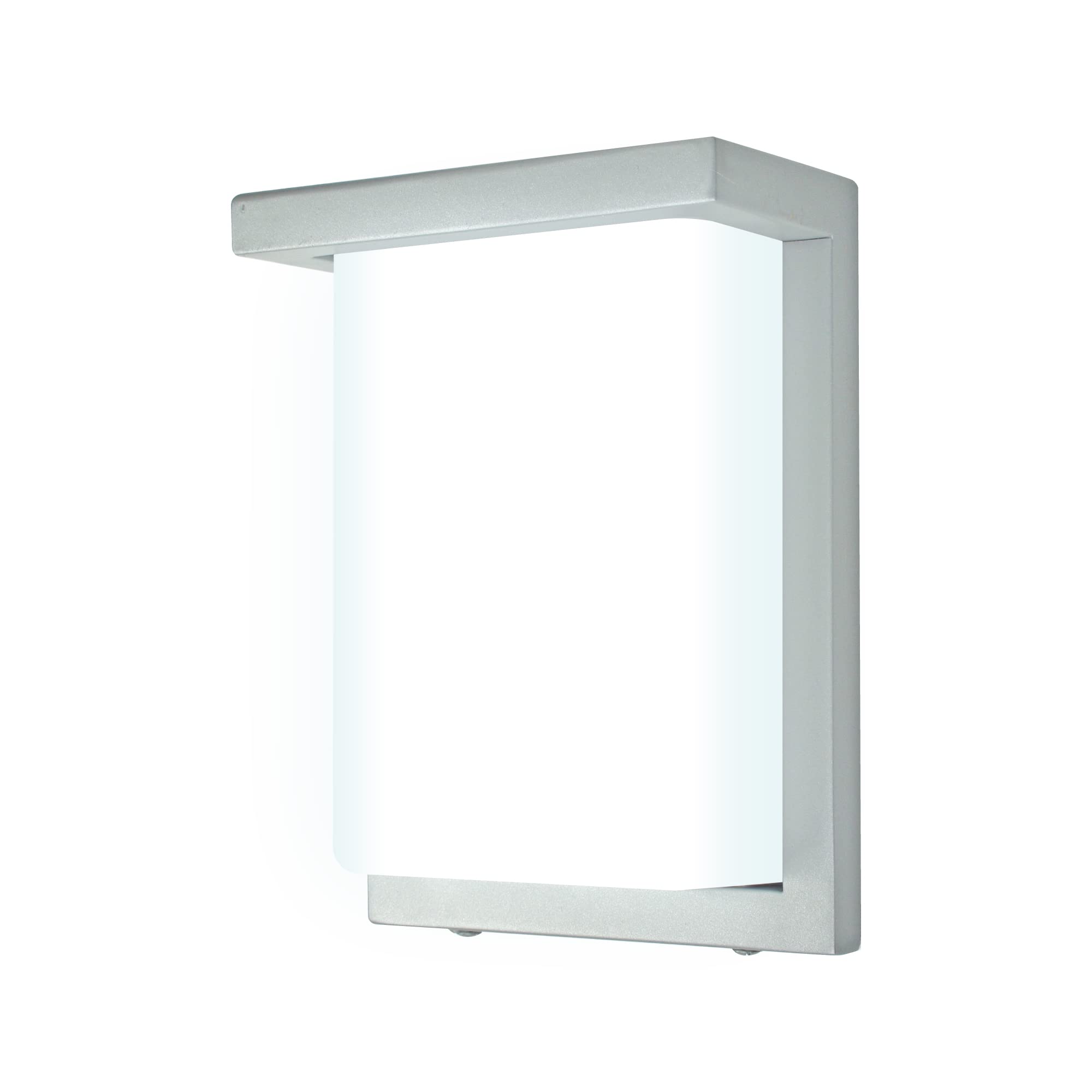 Ultralux 8&quot; Led Wall Sconce, 800 Lumens, 10W, 4000K Outdoor Porch Light,