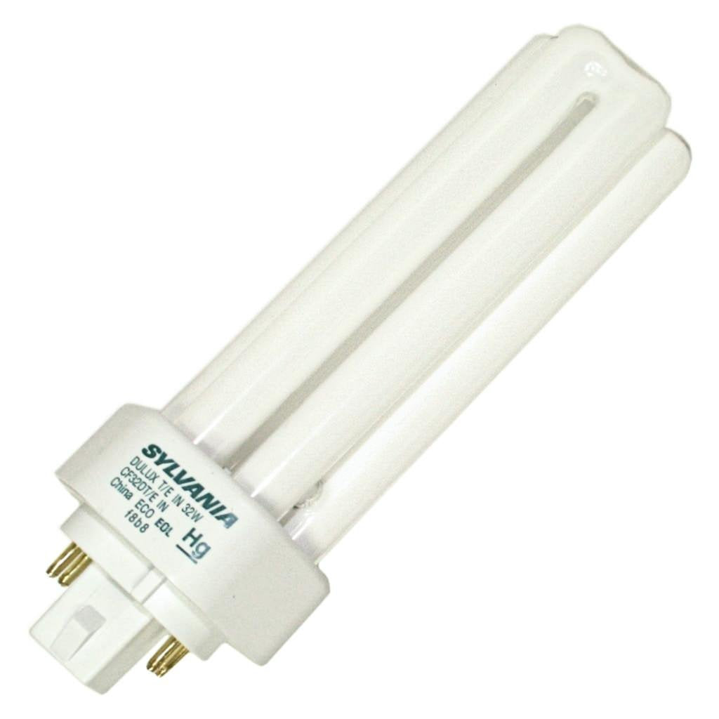 OSRAM Sylvania CF32DT/E/IN/835/XL/ECO Compact Fluorescent Light Bulb, 4 Pin Base, Copper, Model 21393