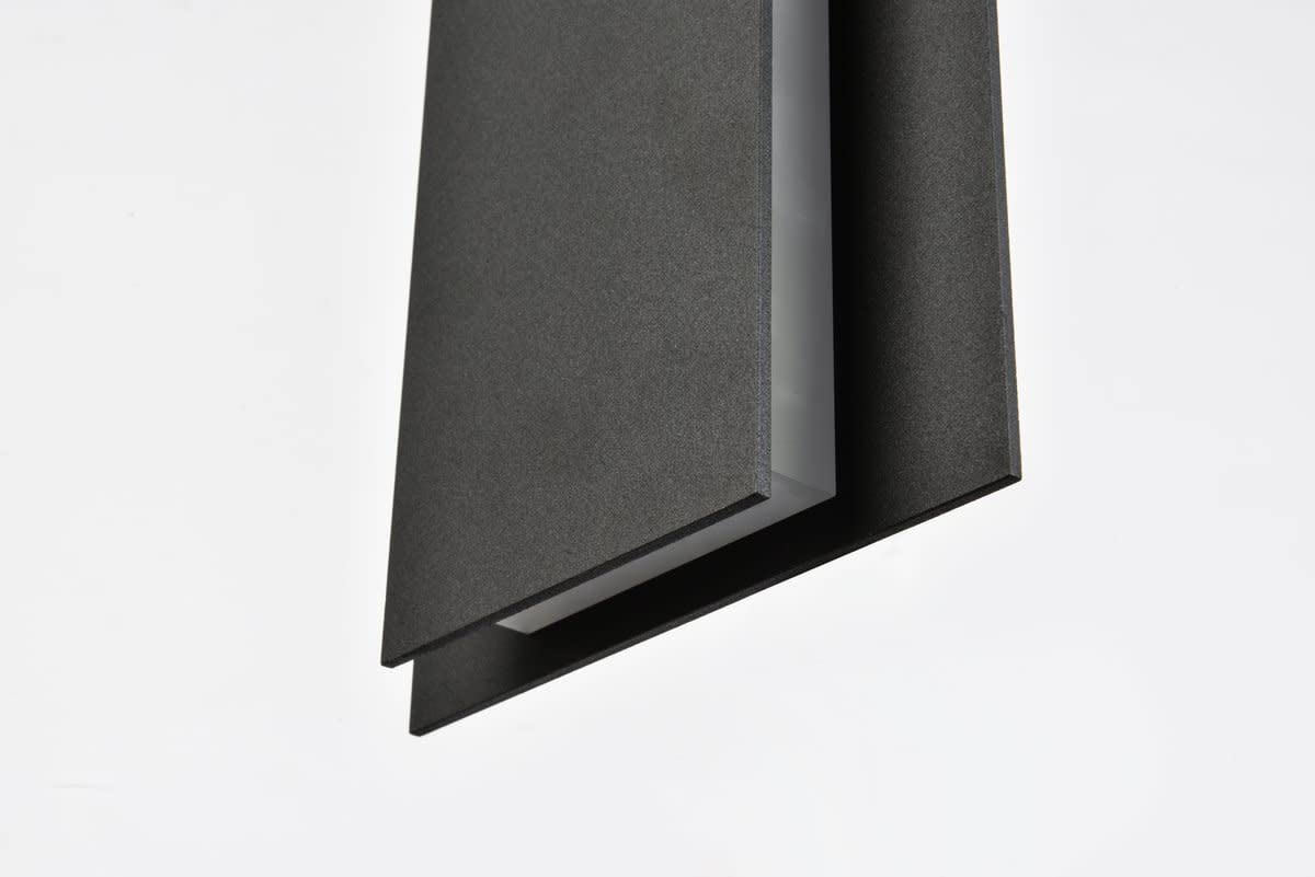 Living District Raine 1-Light 7 Aluminum LED Wall Sconce - Silver