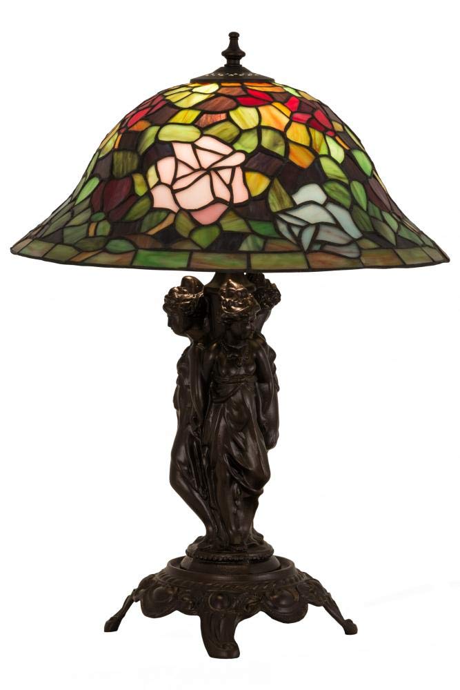 21.5&quot;H Rosebush Table Lamp