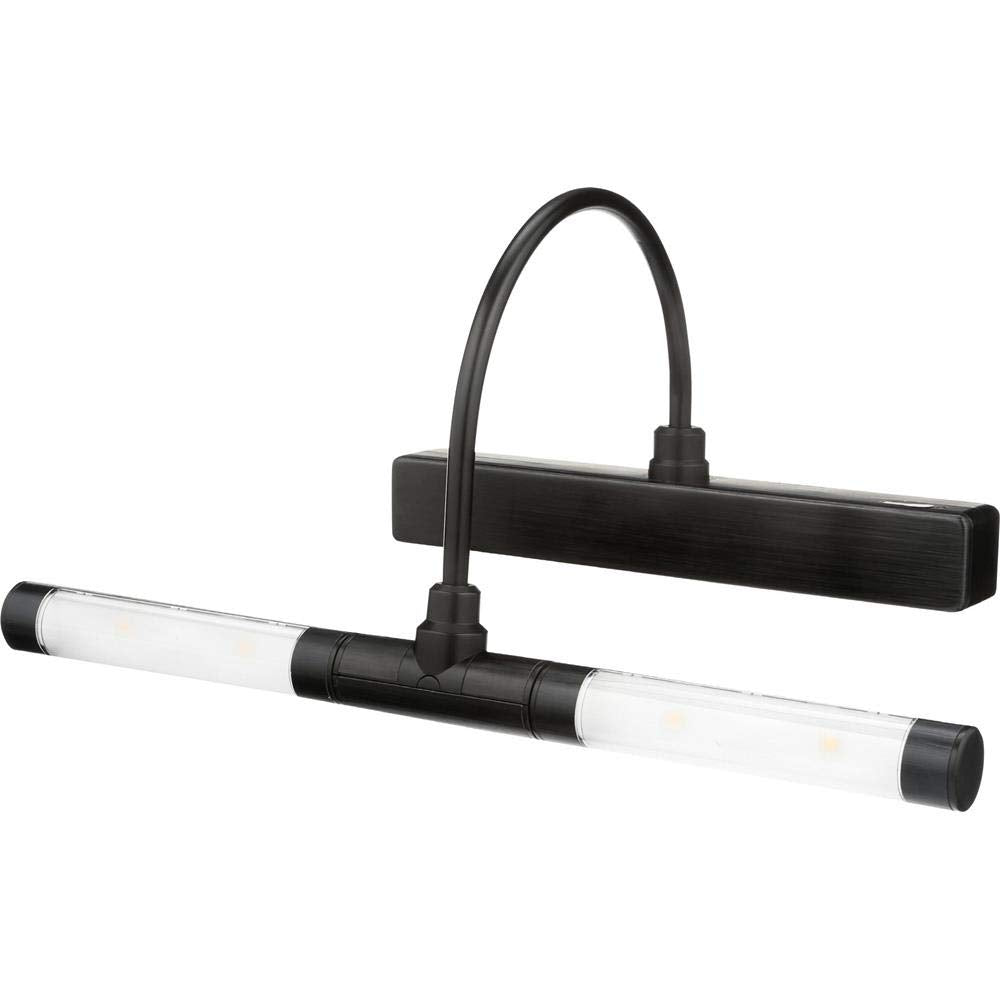 Rite Lite Battery-Operated LED Picture Light, Super Bright, Large Size, Black, Model LPL601XLB