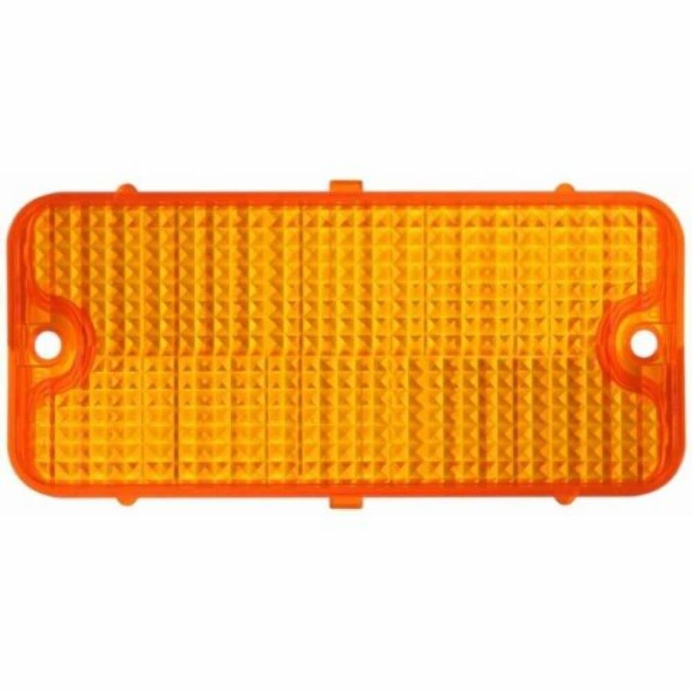 United Pacific Parking Light Lens, Amber, Each - Compatible with Chevy Truck 1967-1968