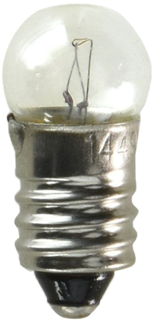 Eiko 1449 G3-1/2 Halogen Bulbs, 14V 0.2A Miniature Screw Base, Tungsten, As Shown