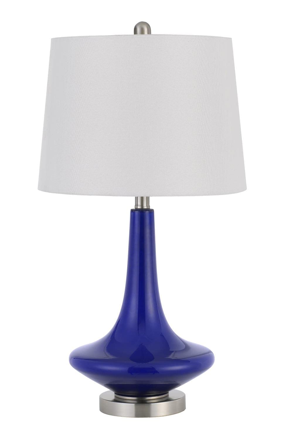 Cal Lighting BO-2960TB-2 Transitional Two Light Table Lamp from Kleve Collection in Bronze/Dark Finish, 14.00 inches