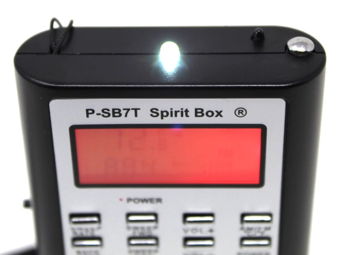 Spirit Box Sb7 Rev 7 - Newest 2024 Version + Ghost Augustine Flashlight Screwdriver Kit