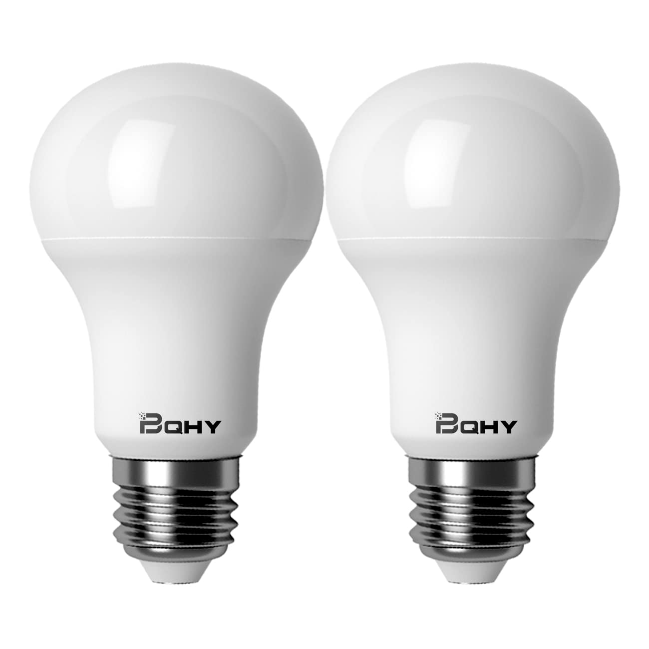 Bqhy Led A19 Light Bulb 100W Equivalent, 13W, 5000K, Cool White, 2 Pack