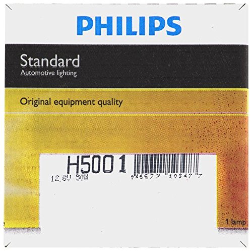 Philips H5001C1 Standard Halogen Sealed Beam headlamp, 1 Pack