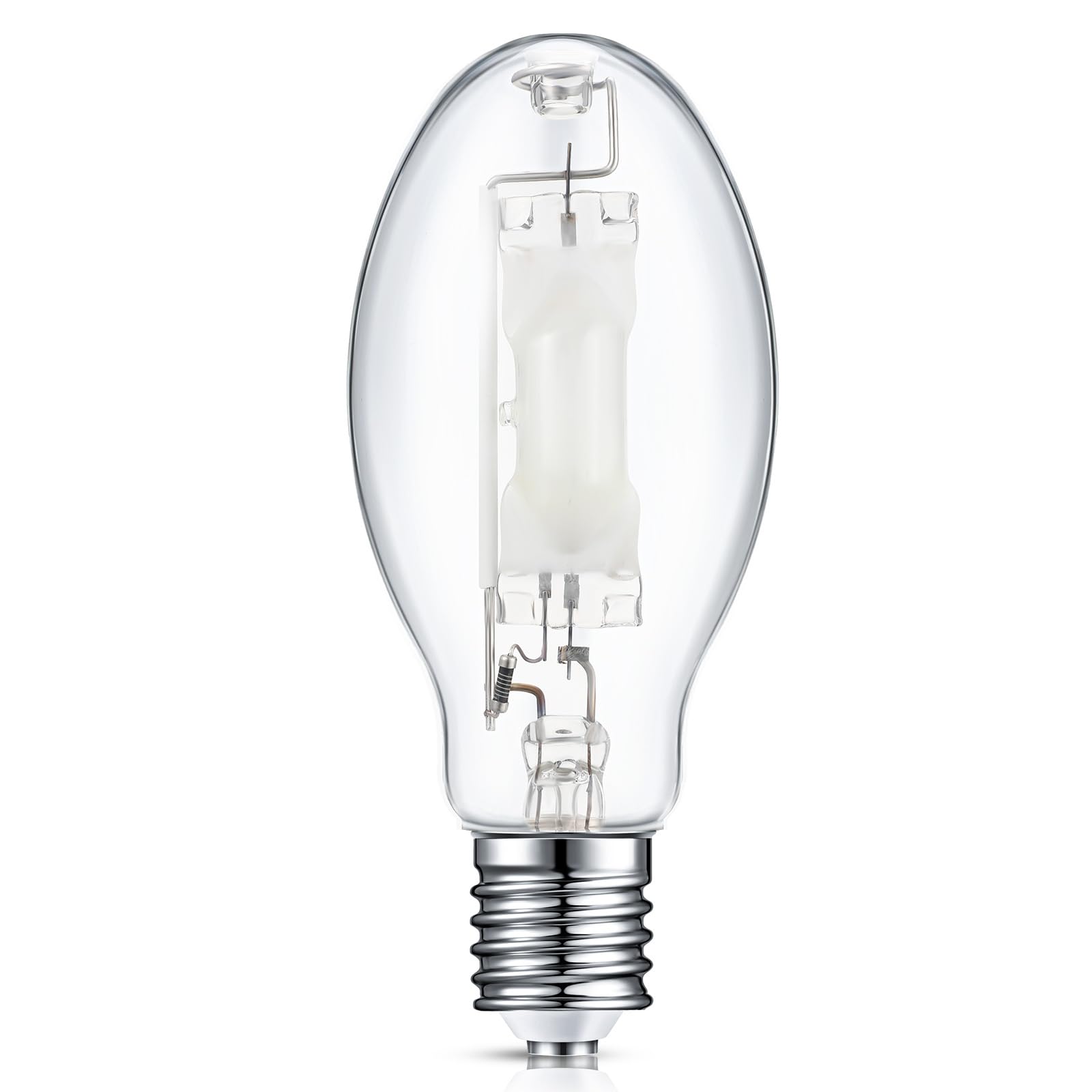 Rossesay 1 Pack Mh400/U/Mog 400W M59 Metal Halide Lamp Metal Halide Bulbs Mogul Base High Intensity Discharge Lamps Energy Effic