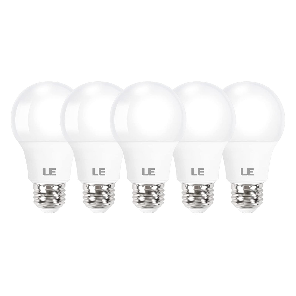 Le Light LE LED Light Bulbs 9W 800 Lumens, Warm White 2700K, Non-Dimmable, A19 ...