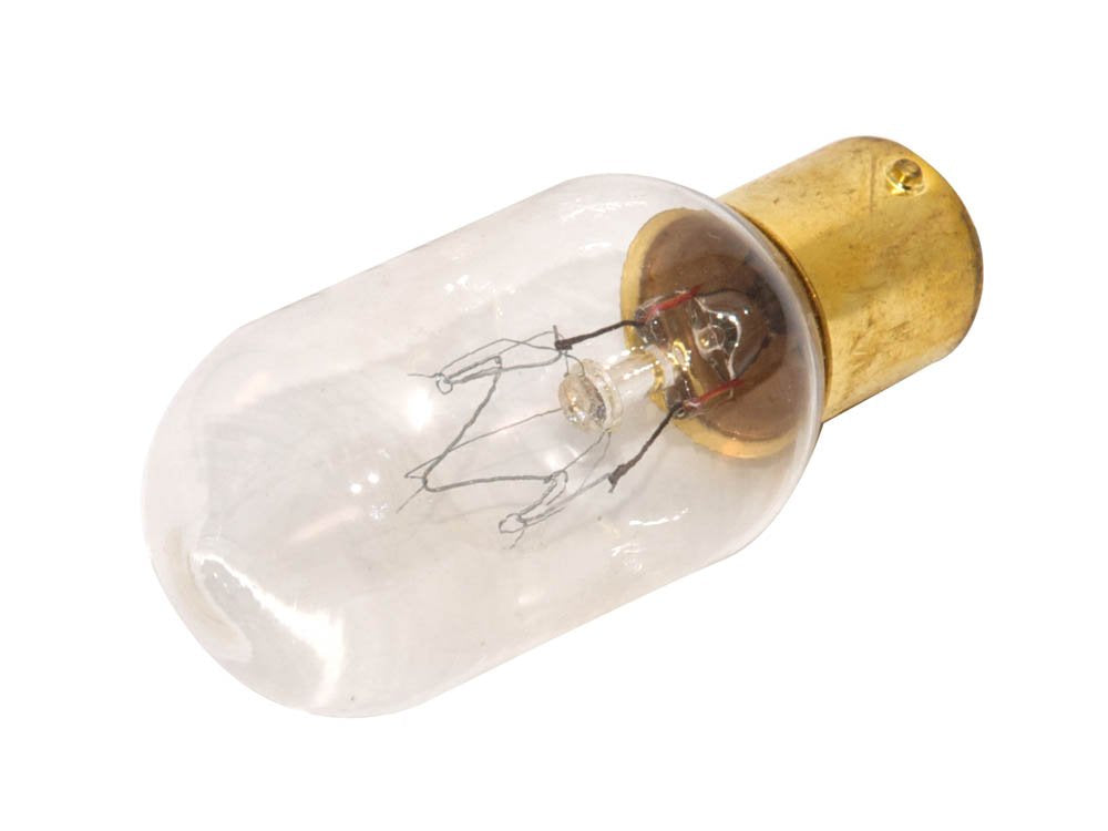 Bulbrite 25T8/DC 25-Watt Incandescent T8 Tubular Light, Clear, Double Contact Bayonet Base