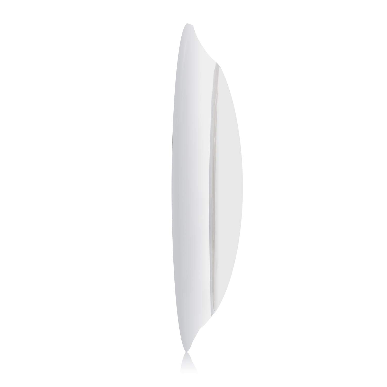 Maxxima 7.5 In. Slim Round Led Flush Mount Ceiling Light Fixture - 900 Lumens, 3000K Warm White Led Disk Light, Dimmable Dome Li