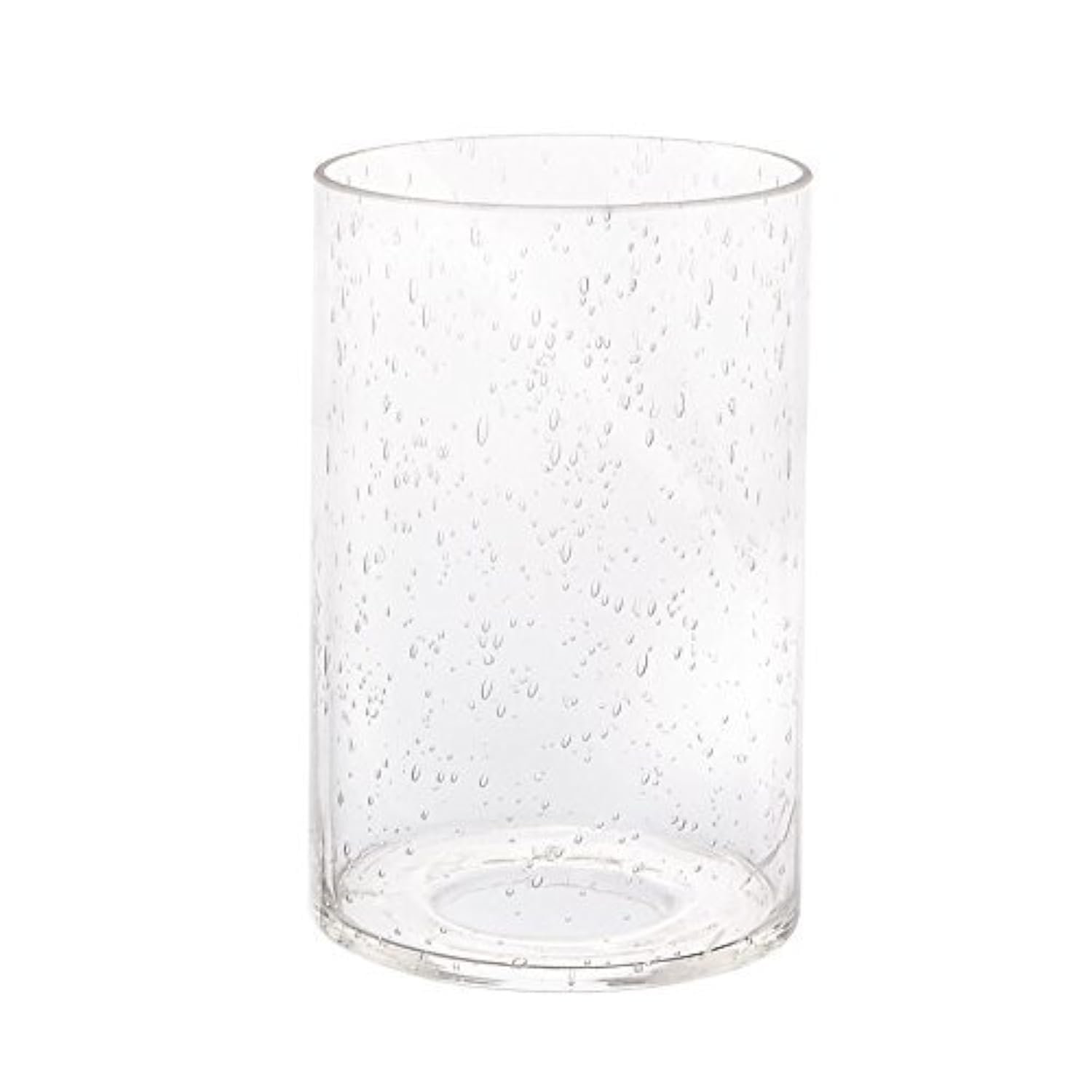 Eumyviv A00001 Cylinder With Bottom Clear Bubble Glass Lamp Shade