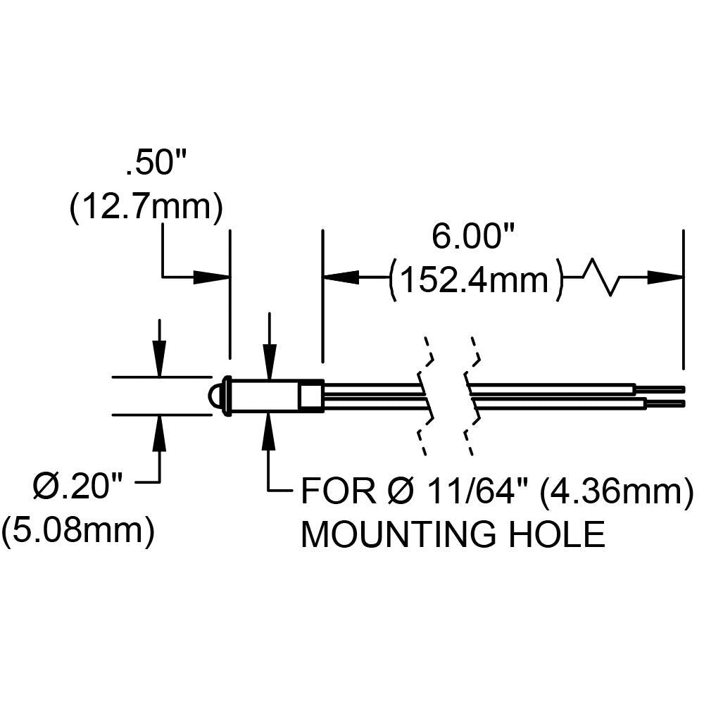 Blue Sea Systems 250V Ac Led, Green