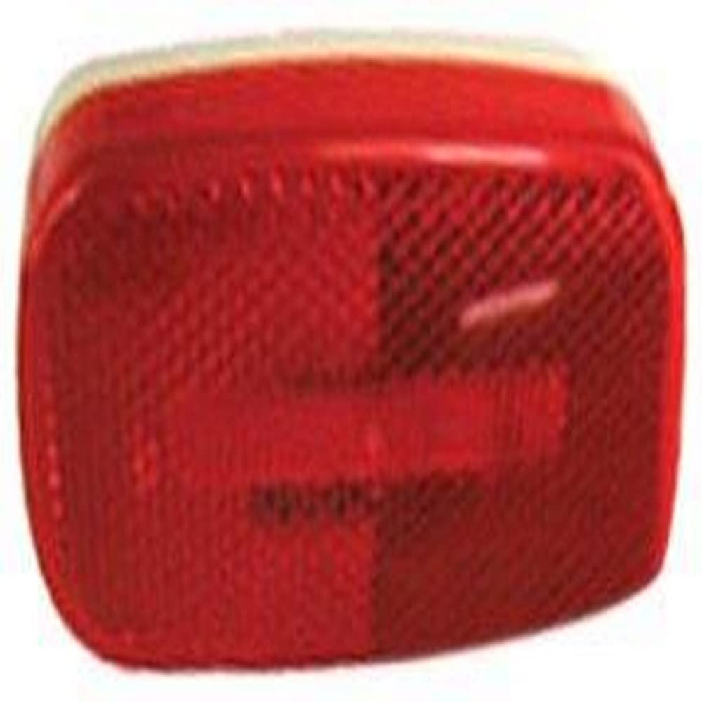 Peterson V180R Led Marker/Clearance Light, Red Oblong With Reflex, 4.13&quot; X 2.0