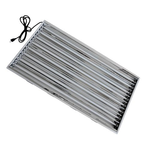 Luxstar 4' Grow Plant Hydroponics T5 Fluorescent Lights (8 X Glow Bulbs)