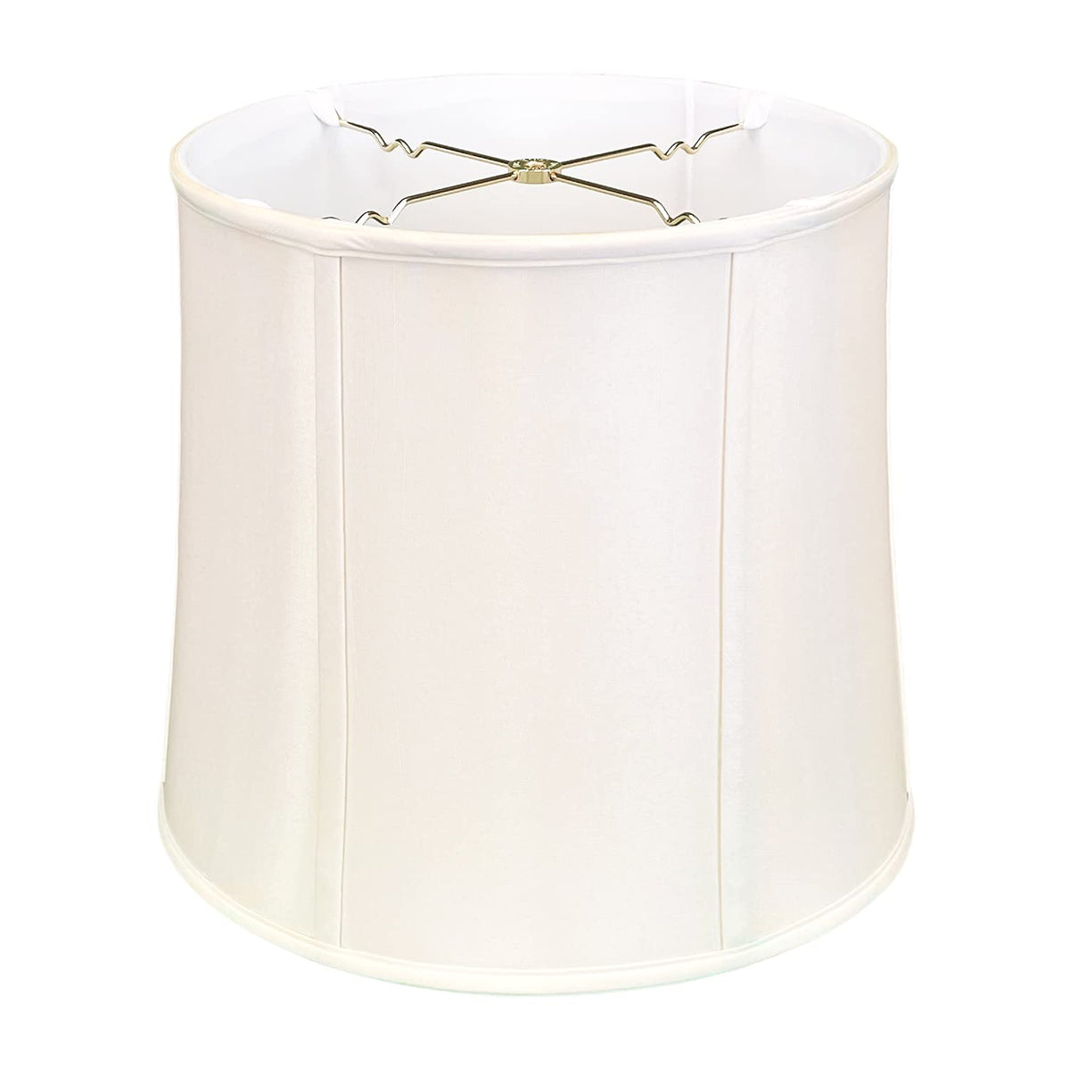 Royal Designs Basic Drum Lamp Shade - White - 15 x 16 x 16