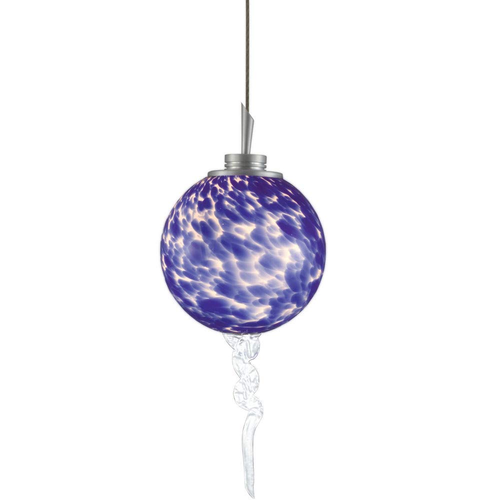Jesco Lighting QAP221-BU-SN Quick Adapt Low Voltage Pendant- Blue