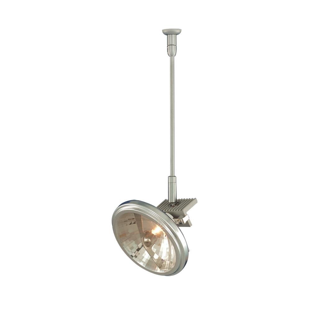 Jesco Lighting Quick Adapt Low Voltage Spot Light, 6-Inch Stem, Satin Nickel Finish, Model QAS152X6-SN
