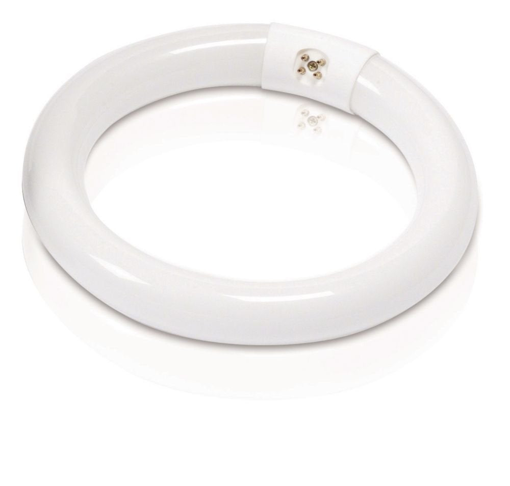 Philips Circline Fluorescent Light, 22W, 8-Inch, T9, Bright White, Glass, Model 392225, 1 Count