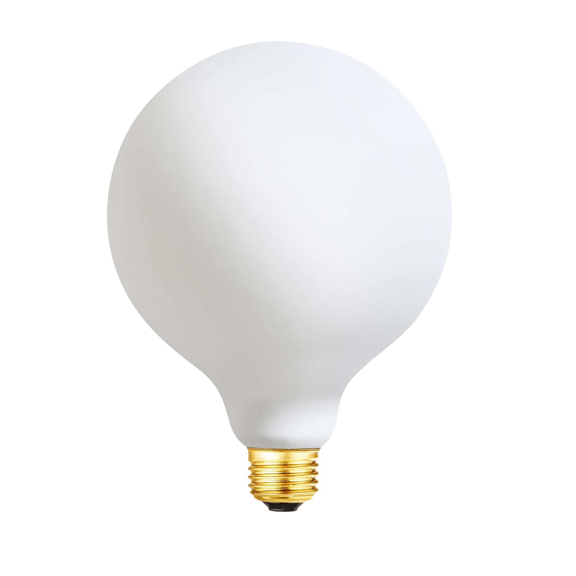 Leools G40 LED Light Bulb 3000K Soft White 4W Dimmable Flick-Free Matt White CRI95 438LM, 40W Equivalent Vintage LED Edison Glob