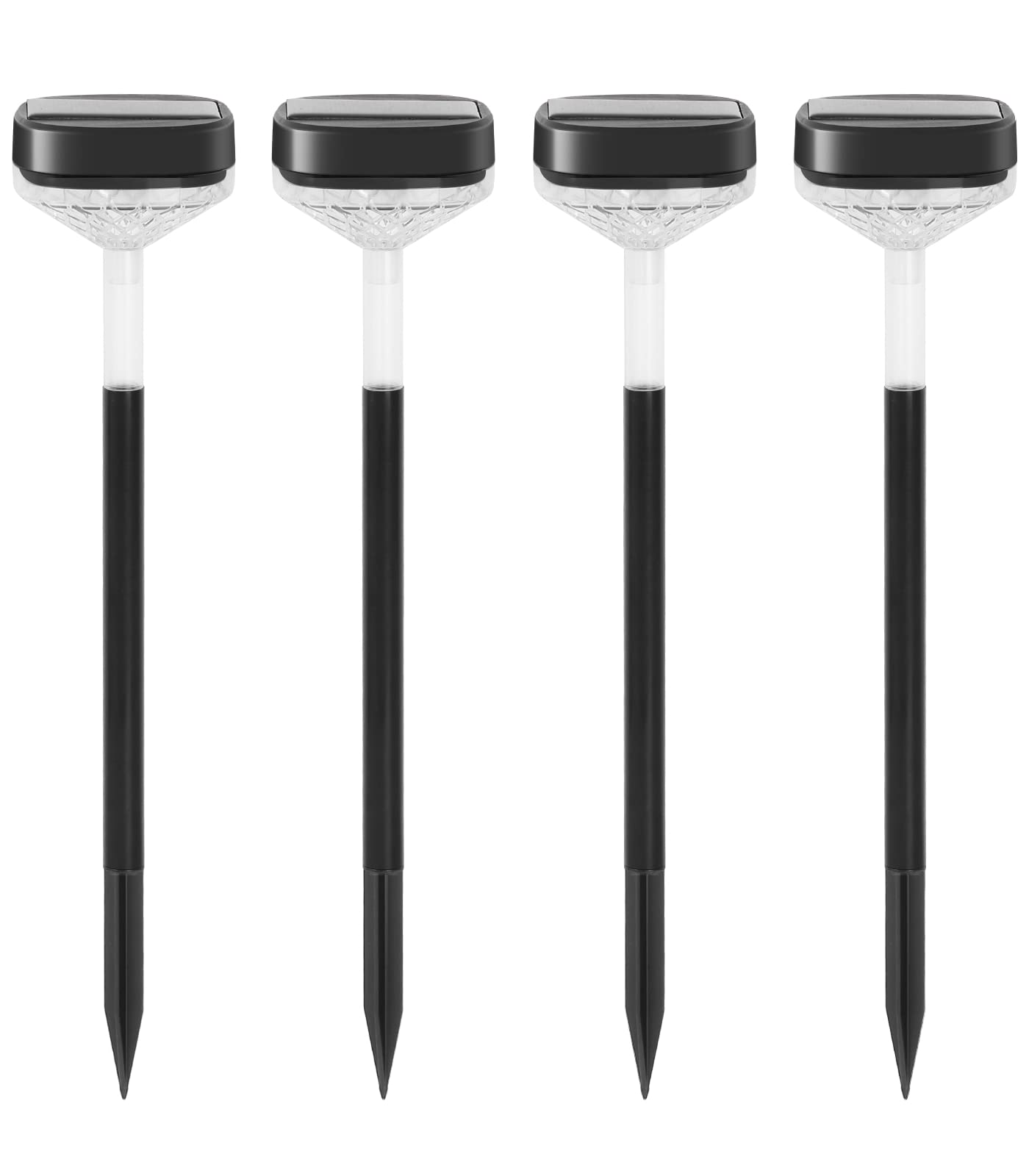 ketive High Bright Solar Pathway Lights Outdoor Garden,Landscape Path Lights, Waterproof Solar Yard Lights,Wireless Outside Gard