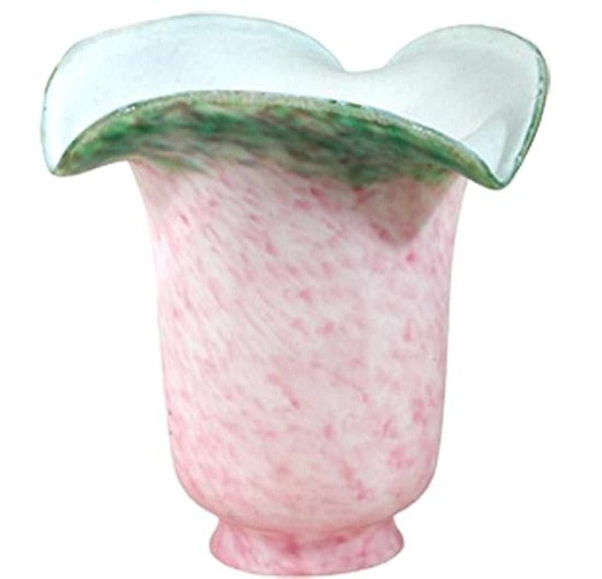 Meyda Tiffany 5.5&quot; Pink/Green Metal Lighting Fixture - Elegant Home Decor Accent