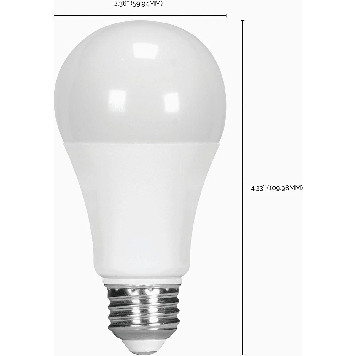 Satco S28650 Bulb, Clear