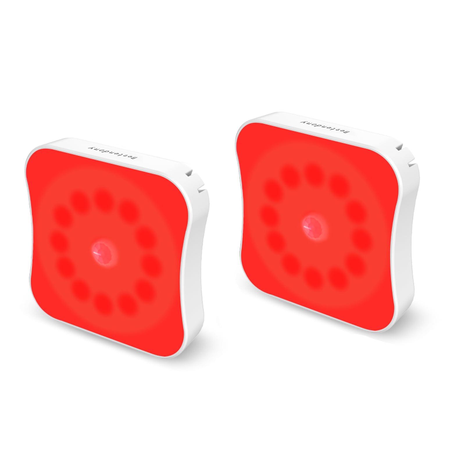 Bestendony Red Motion Sensor Night Lights Rechargeable Battery Operated Light Magnetic Red Light Night Lights for Sleep Aid, Bat