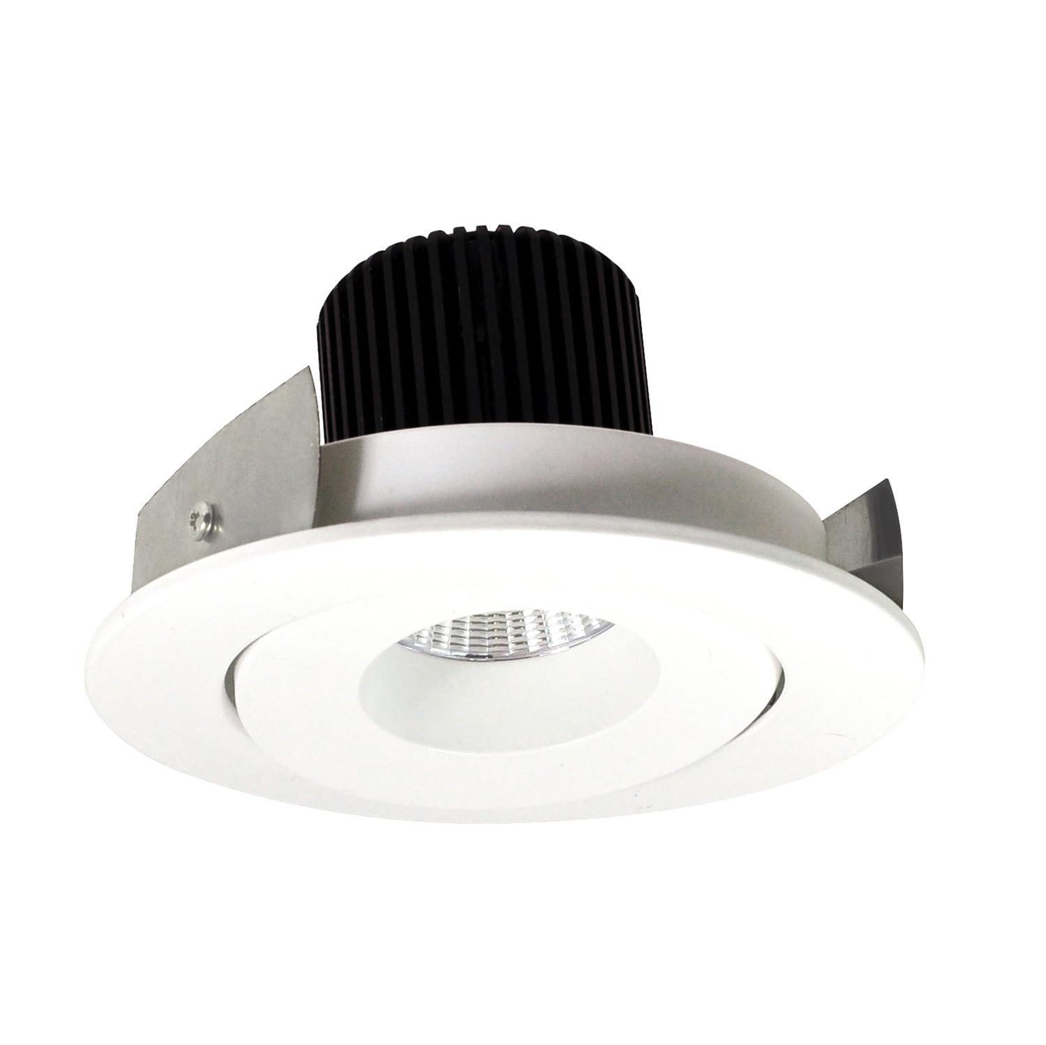 Nora Lighting NIO-4RG30XMPW/10 Nora Lighting NIO-4RG30X/10 Iolite 4&quot; LED Adjustable Recessed Trim - 3000K - 1000 Lumens - Gimbal