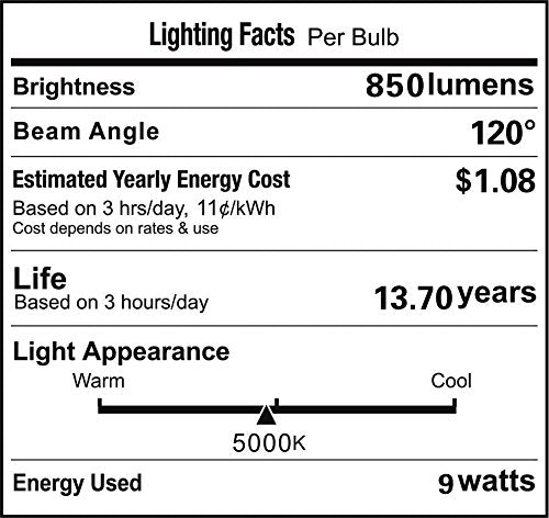 VSTAR LED PAR36 9W Landscape Lamp, 12V AC/DC, Waterproof, Cool White, Glass, 1 Count