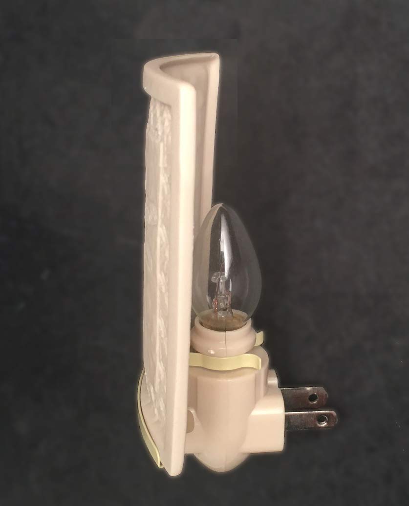 Steam Train Night Light, Porcelain Lithophane Bythe Porcelain Garden, Decorative Wall Plug In For Nursery, Bedroom Kitchen, Bath