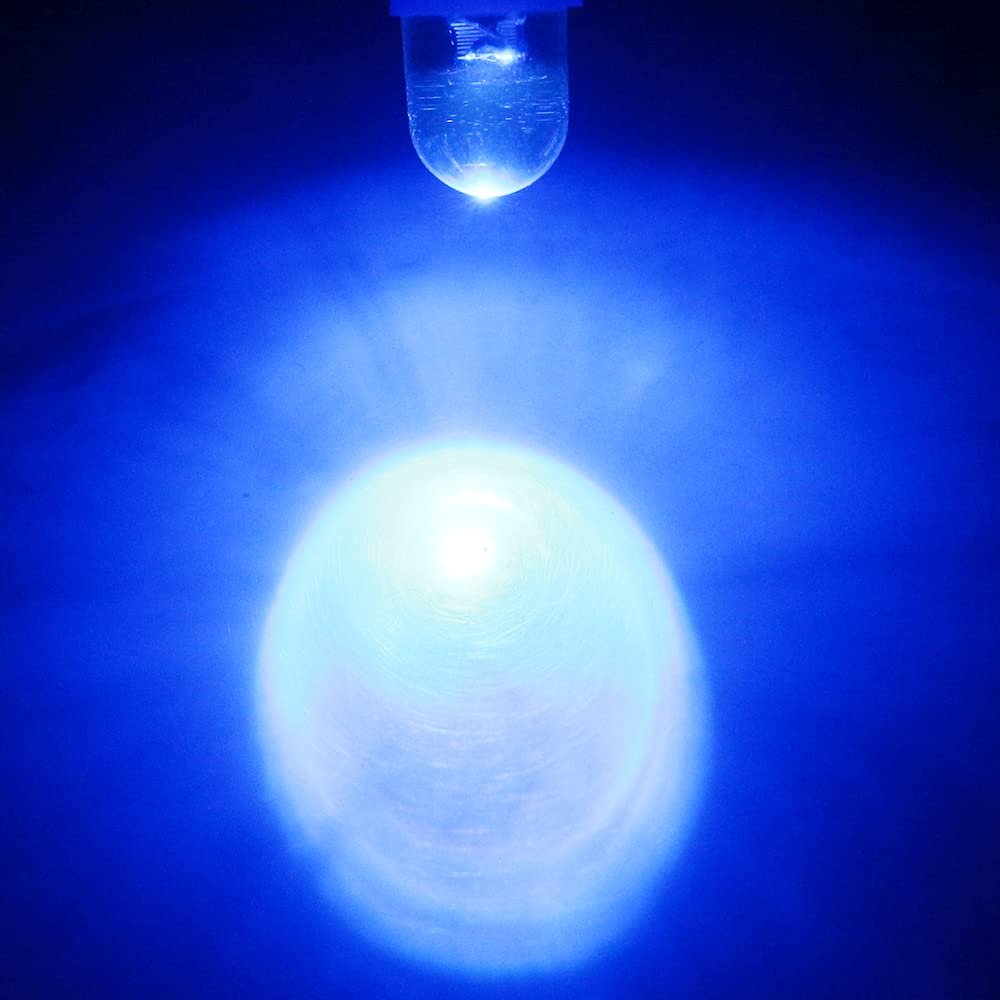 Keiurot Pinball LED Bulbs Pack of 20, BA9S 6V, Blue Copper Light Bulbs for Pinball Machines